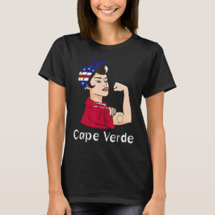 Camiseta Cabo Verde Fuerte raíz de Cabo Verde Mujer Scarf M