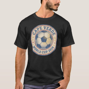 Camiseta Cabo Verde Mundial 2026 Vintage Retro Fútbol