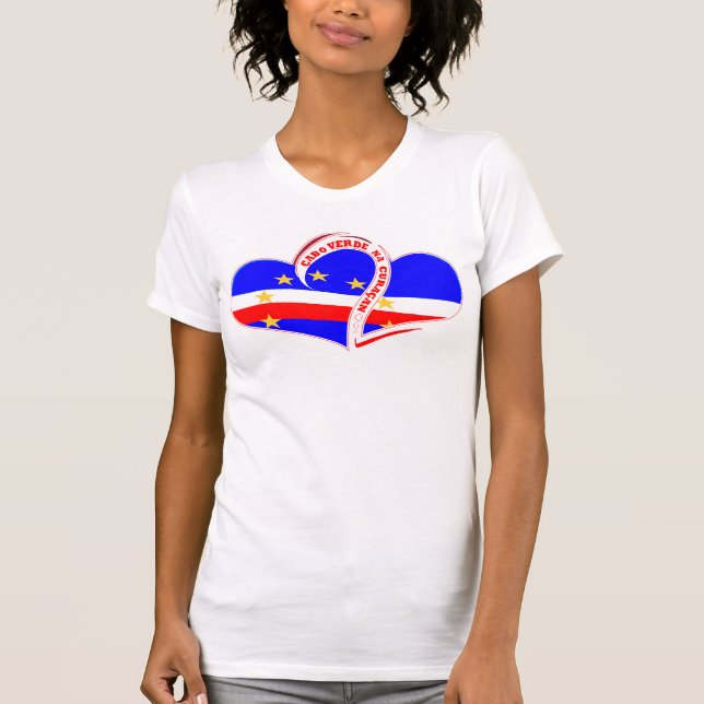 Camiseta Cabo Verde Na Curaçan (Anverso)