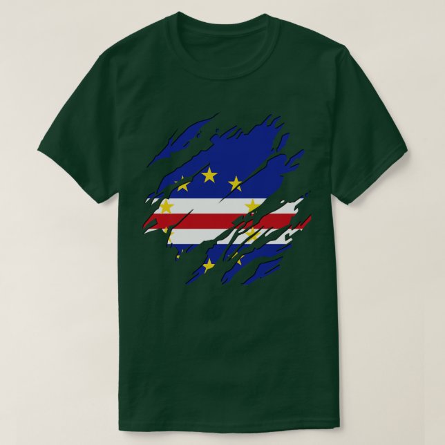 Camiseta Cabo Verde Siempre (Diseño del anverso)