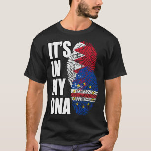 Camiseta Cabo Verde Y Bahreiní Mezclan El Patrimonio De La 