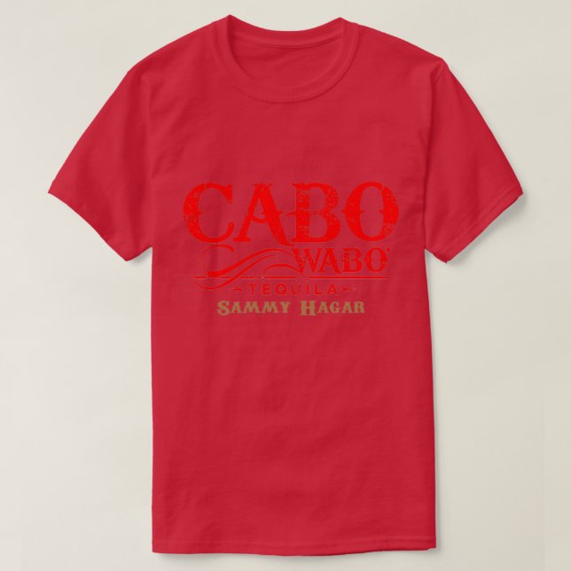 Camiseta Cabo wabo cantina tequila  (Diseño del anverso)