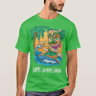Camiseta Cabo Woolamai Australia Palm Tree Surfing Beach Va