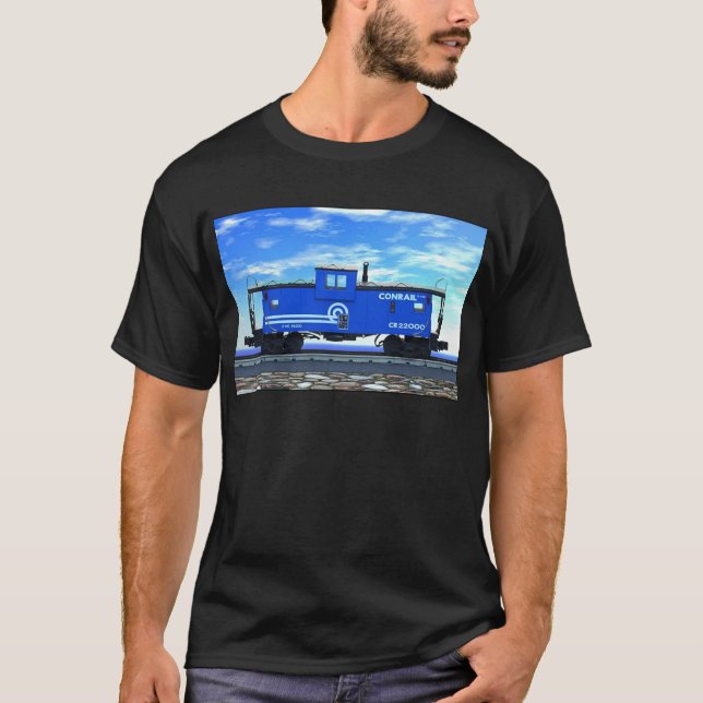 Camiseta Caboose del azul ZAZ420 (Anverso)