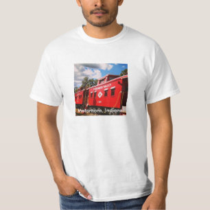 Camiseta Caboose del ferrocarril del valle de Whitewater