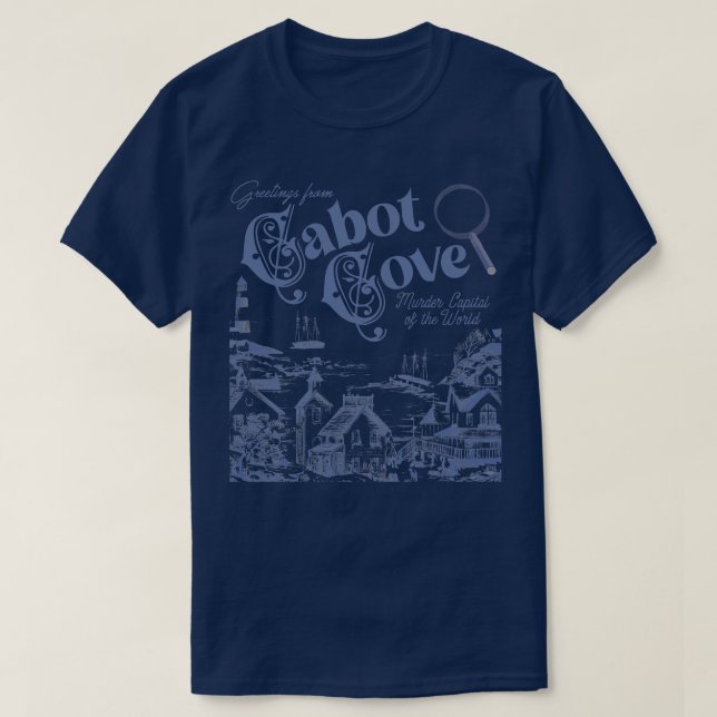 Camiseta Cabot Cove Capital Mundial de la Muerte (Diseño del anverso)