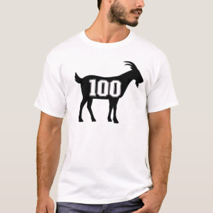 Camiseta Cabra 100 G.O.A.T. Número Cien Cabras