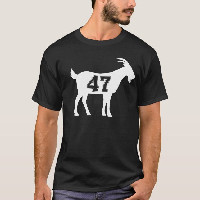 Camiseta Cabra 47 Trump Número 47 Presidente Trump Cabra 47 (Anverso)