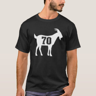 Camiseta Cabra 70 G.O.A.T. Número Setenta Cabra