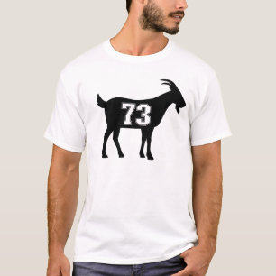 Camiseta Cabra 73 G.O.A.T. Número Setenta Y Tres Cabra