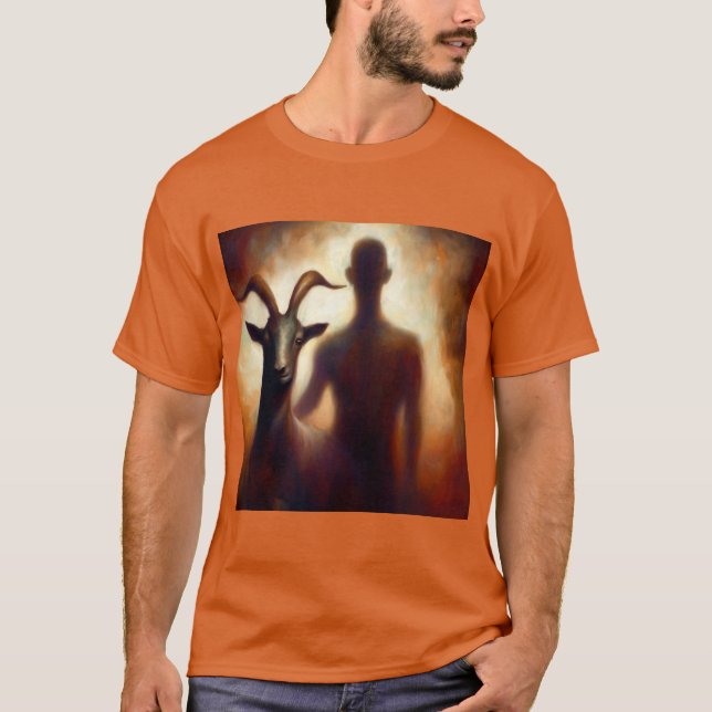 Camiseta Cabra animal espiritual 1 (Anverso)