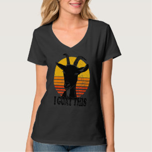 Camiseta Cabra Animal Vintage Para Hombres Mujeres Niños 2