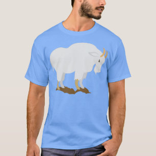 Camiseta Cabra blanca de montaña
