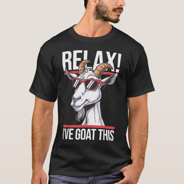 Camiseta Cabra Cabra Temática Cabra Doméstica (Anverso)