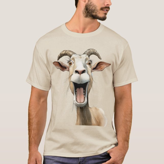 Camiseta Cabra caprichosa (Anverso)