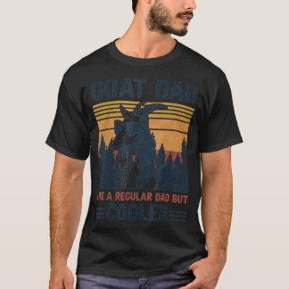 Camiseta Cabra Como Un Padre Regular Pero Más Frío