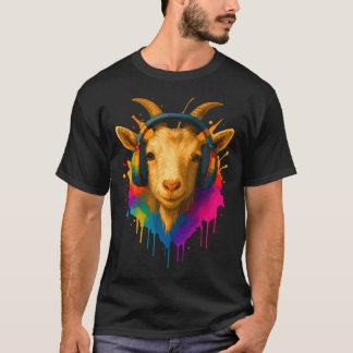 Camiseta Cabra Con Música