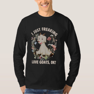 Camiseta Cabra Cuta Solo Me Gusta El Amor Cabra Propietario