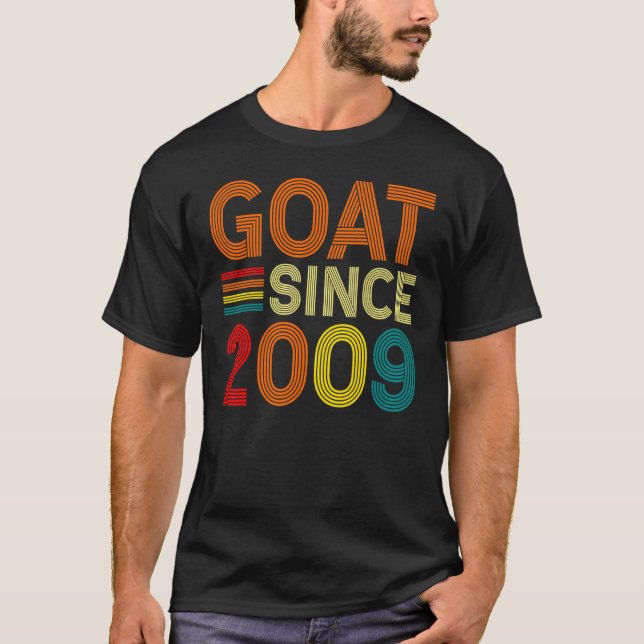 Camiseta Cabra de 13 años desde 2009 1 (Anverso)
