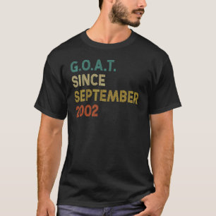 Camiseta Cabra de 20 años desde el 20 de septiembre