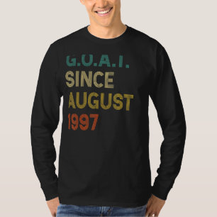 Camiseta Cabra de 25 años desde agosto de 1997