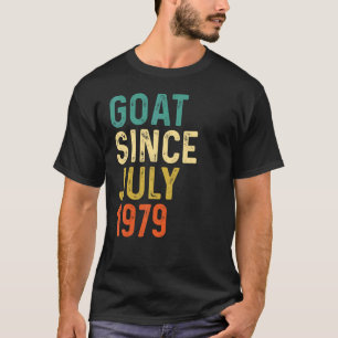 Camiseta Cabra de 43 años desde julio de 1979