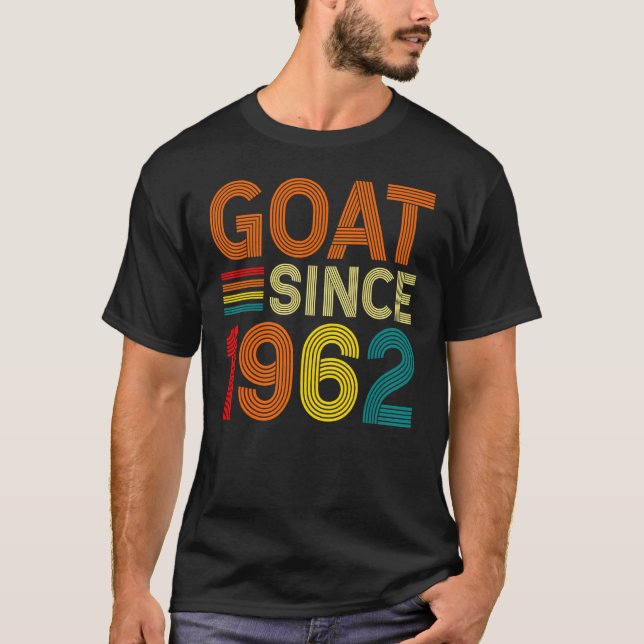 Camiseta Cabra de 60 años desde 1962 (Anverso)