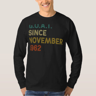 Camiseta Cabra de 60 años desde noviembre de 1996