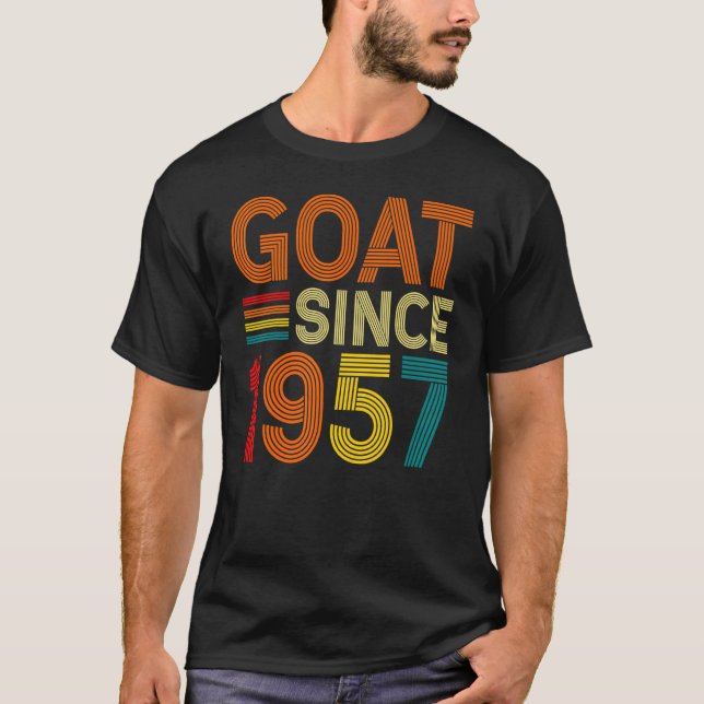 Camiseta Cabra de 65 años desde 1957 (Anverso)
