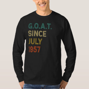 Camiseta Cabra de 65 años desde julio de 1957