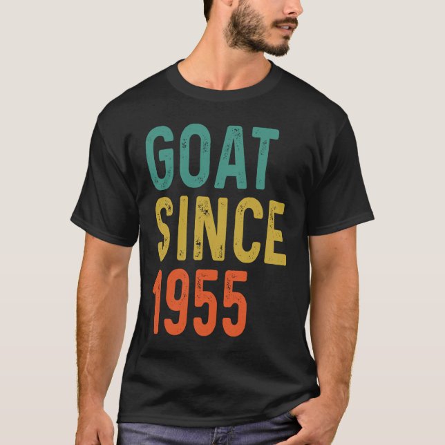 Camiseta Cabra de 67 años desde 1955 (Anverso)