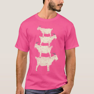 Camiseta Cabra de cabra de buck