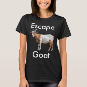 Camiseta Cabra de escape divertida chivo expiatorio animal