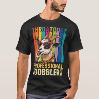 Camiseta Cabra de Garganta Gorrón Profesional Inapropiado