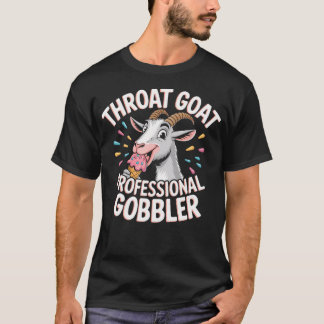 Camiseta Cabra de Garganta Intercambio Divertido Profesiona