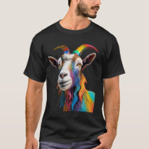 Cabra De Granja Cute Cabra Billy Goat Yard T Shirt