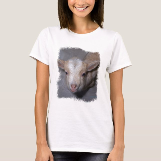 Camiseta Cabra de la miniatura del bebé (Anverso)