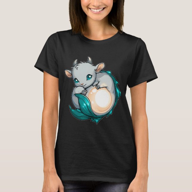 Camiseta Cabra de mar Capricornio (Anverso)