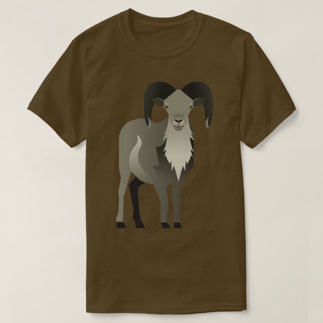 Camiseta Cabra de montaña (2) (Diseño del anverso)