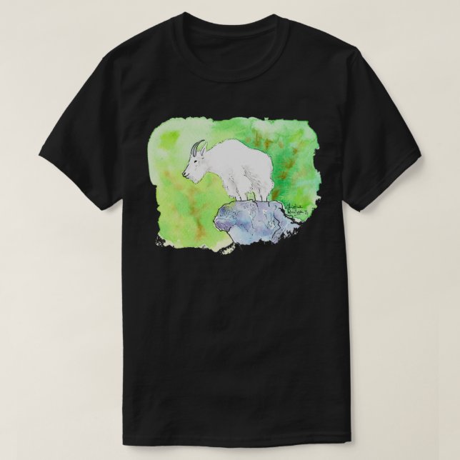 Camiseta Cabra de montaña (9) (Diseño del anverso)