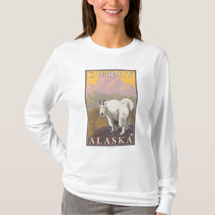 Camiseta Cabra de montaña - curry, Alaska