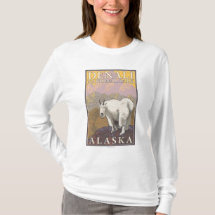 Camiseta Cabra de montaña - parque nacional de Denali,