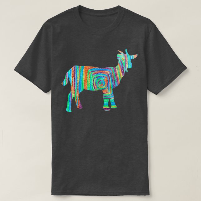 Camiseta Cabra de yarn 2  (Diseño del anverso)