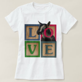 CAMISETA CABRA DEL AMOR DE LOS BLOQUES