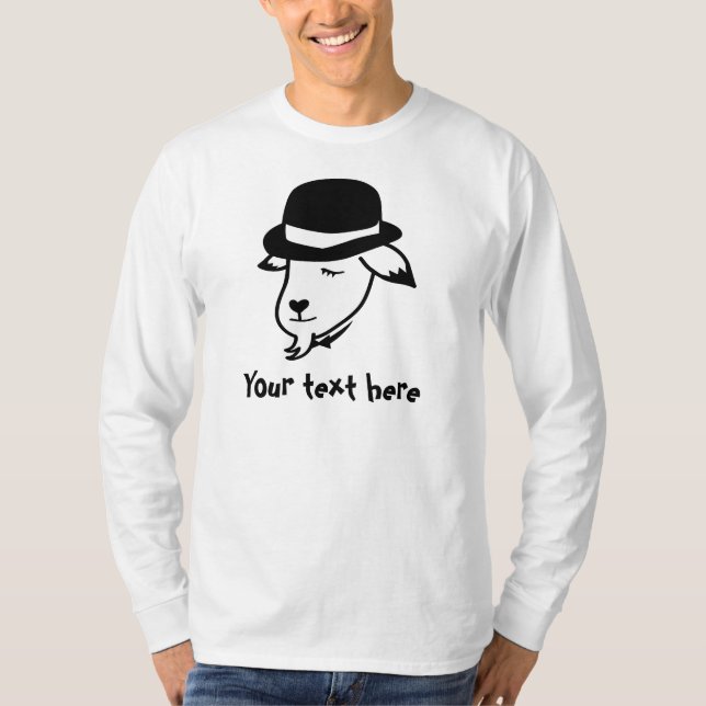 Camiseta Cabra del caballero (Anverso)