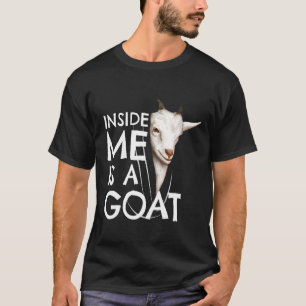 Camiseta Cabra dentro de mí Ropa Niños Granjero Cabra