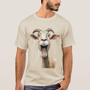 Camiseta Cabra divertida