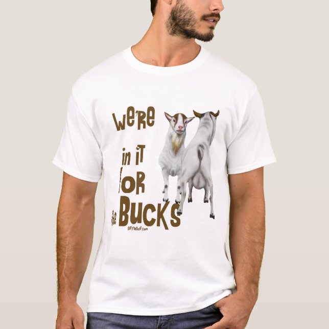 Camiseta Cabra - En ella por los Bucks (Anverso)