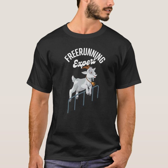 Camiseta Cabra Jumping Freerunning Experto Grano de cabra (Anverso)