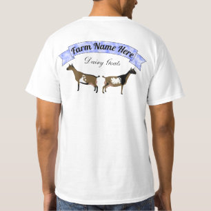 Camiseta Cabra láctea enana nigeriana personalizada